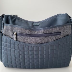 Lug Grey Crossbody Bag